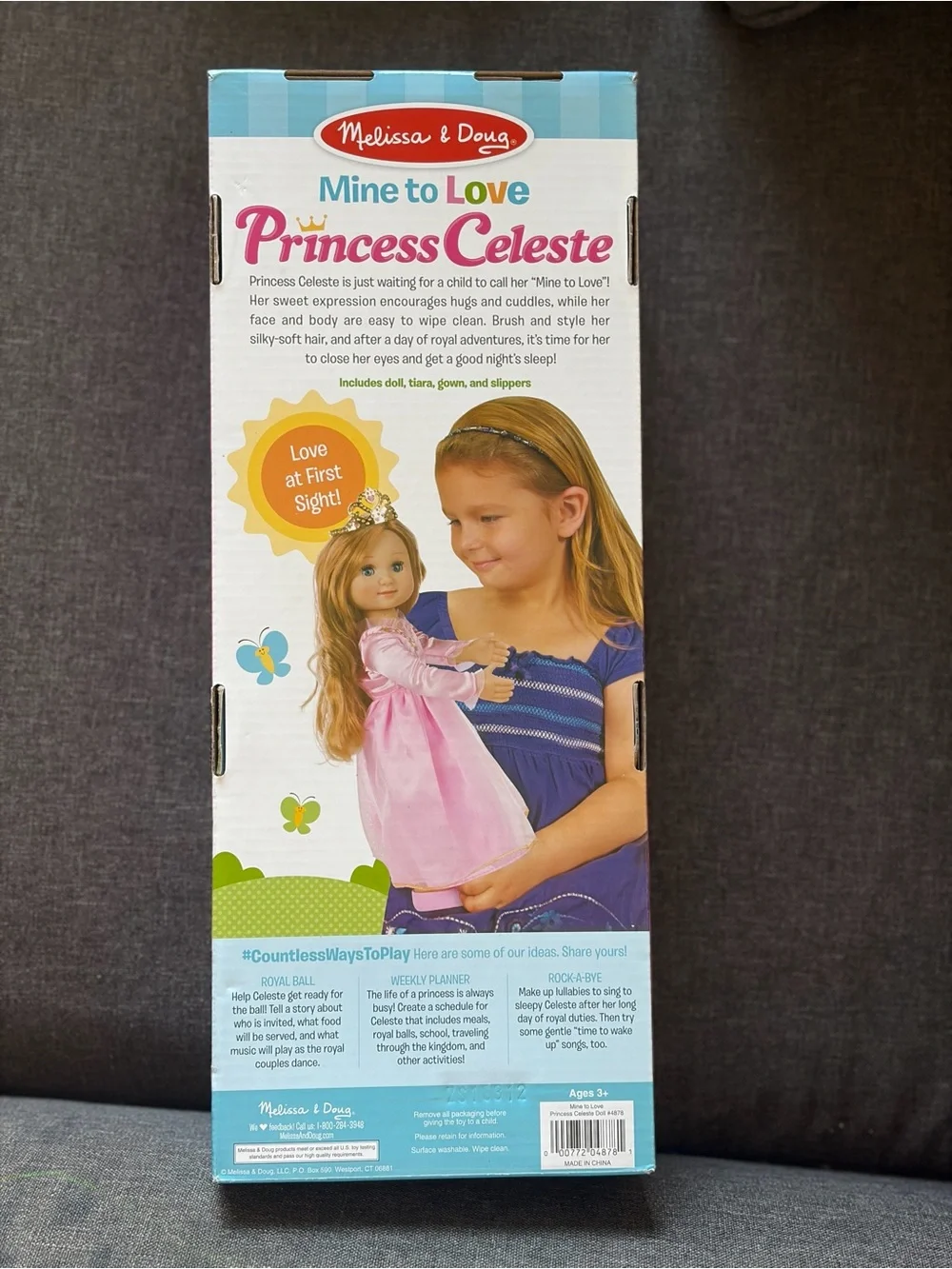 NWT Melissa & Doug Mine to Love Princess Celeste 14” Doll